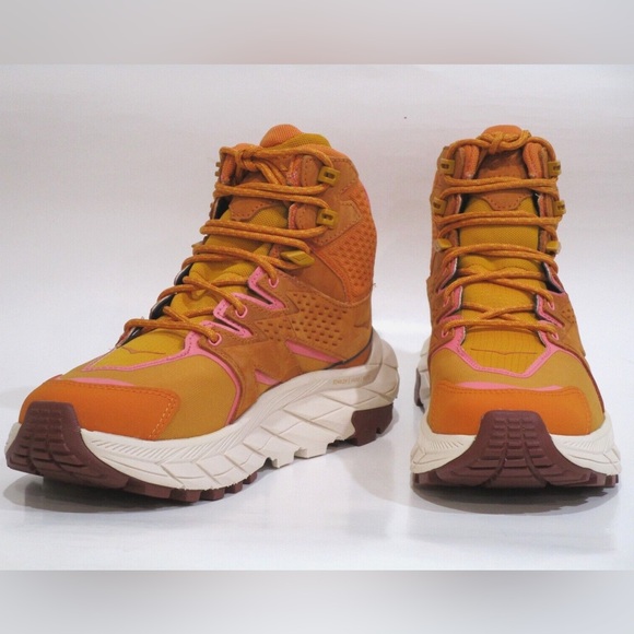 HOKA ONE ONE Anacapa Mid GTX Women’s 8.5 Desert Sun Hiking Boots Gore-Tex
